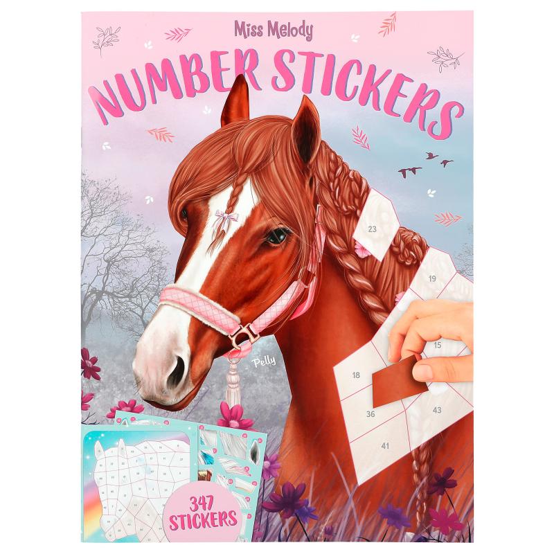Miss Melody Number Stickers - NEW!