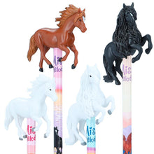 Load image into Gallery viewer, Miss Melody Pencil With 3D Horse Figurine - BEST SELLER
