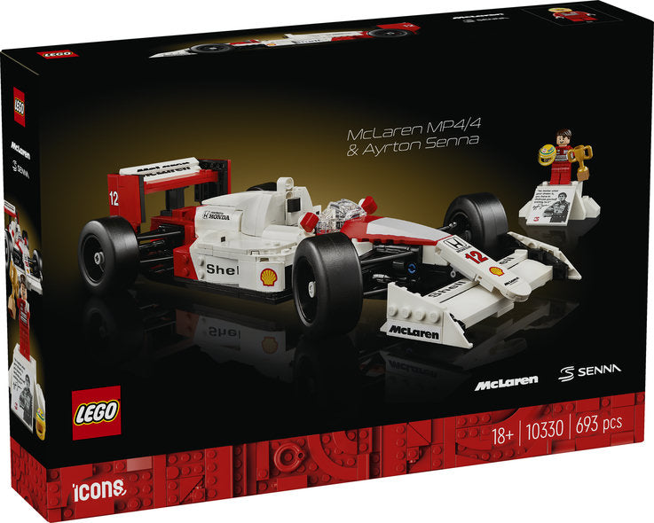 Available now - LEGO® McLaren MP4/4 & Ayrton Senna 10330 - NEW!