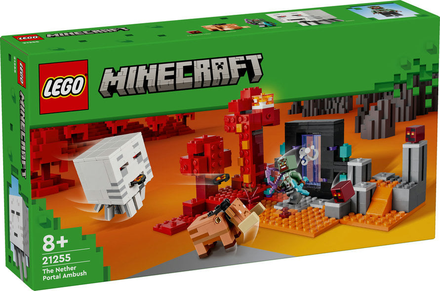 LEGO® Minecraft™ The Nether Portal Ambush - 21255
