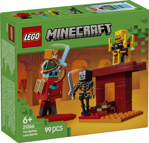 LEGO® Minecraft The Nether Lava Battle - 21266 - BEST SELLER
