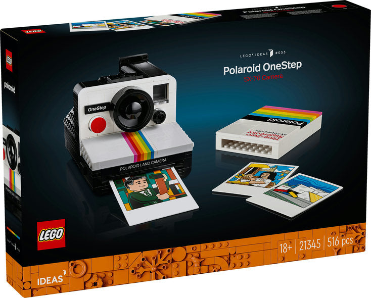 Available now - LEGO® Polaroid OneStep SX-70 Camera - 21345 - NEW!