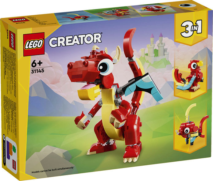LEGO® Creator 3 in 1 Red Dragon 31145 - BEST SELLER