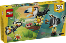 Load image into Gallery viewer, LEGO® Creator 3in1  Wild Animals Tropical Toucan 31173 - NEW!
