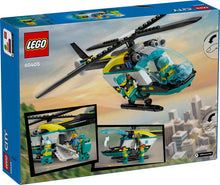 Load image into Gallery viewer, LEGO® City Emergency Rescue Helicopter 60405
