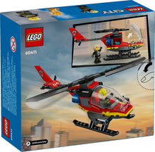 Load image into Gallery viewer, LEGO® City Fire Rescue Helicopter 60411
