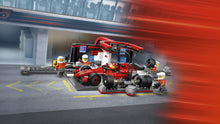 Load image into Gallery viewer, LEGO® City  F1® Pit Stop &amp; Pit Crew with Ferrari Car - 60443
