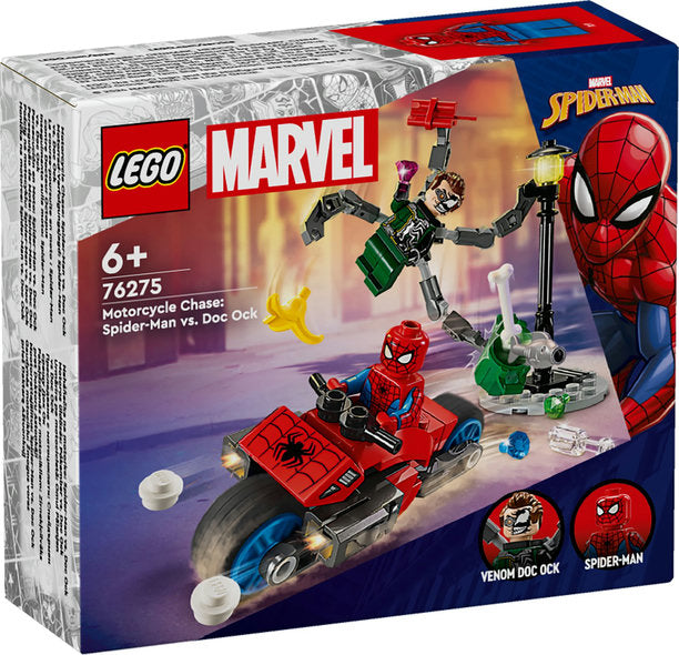 LEGO® Marvel Motorcycle Chase: Spiderman v Doc Ock - 76275
