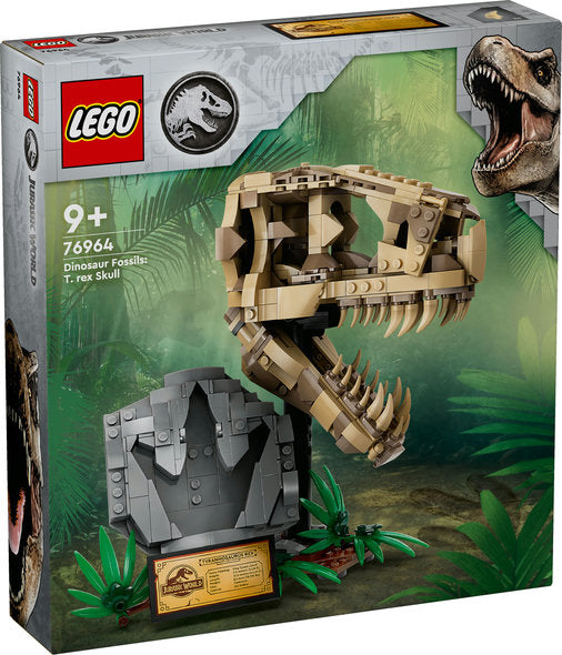 Available now - LEGO® Jurassic World Dinosaur Fossils: T-Rex Skull - NEW!