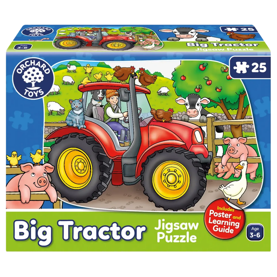 Big Tractor Jigsaw Puzzle - BEST SELLER