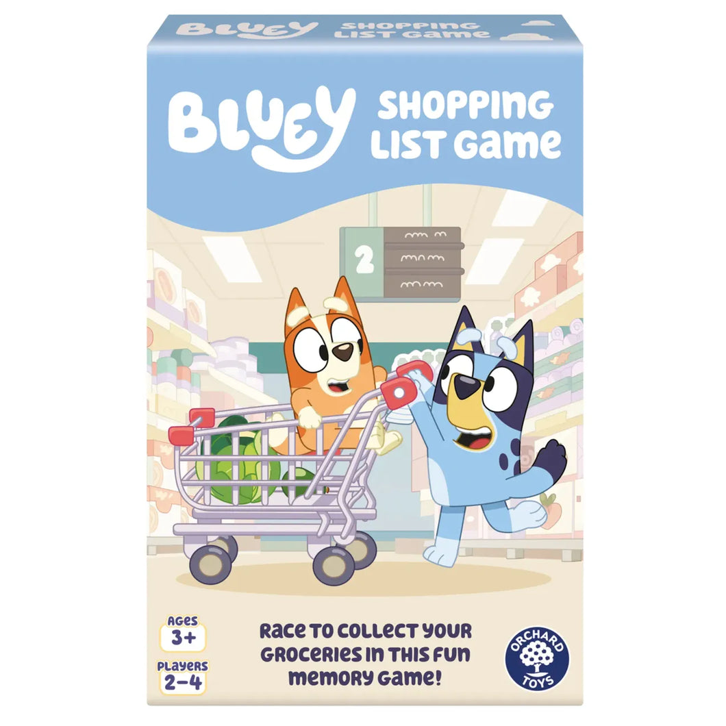 Bluey - Shopping List Game - BEST SELLER
