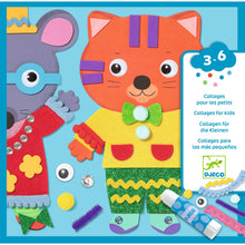 Load image into Gallery viewer, Djeco Collage for Kids - Little Sweethearts - NEW!
