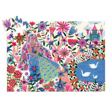 Load image into Gallery viewer, Djeco Puzzle - The Princess and Her Peacock 36 Piece - NEW!
