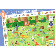 Load image into Gallery viewer, Djeco Observation Puzzle - Little Friends Garden
