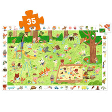 Load image into Gallery viewer, Djeco Observation Puzzle - Little Friends Garden
