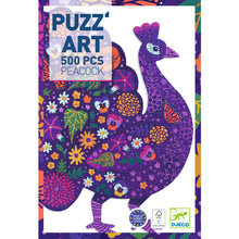 Load image into Gallery viewer, Djeco Puzz Art - Peacock - BEST SELLER
