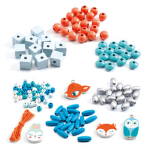 Load image into Gallery viewer, Djeco Wooden Beads - Little Animals - BEST SELLER!
