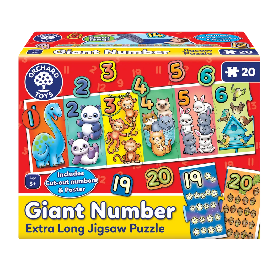 Giant Number Puzzle - NEW!