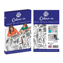 Load image into Gallery viewer, Great Britiain Colour-In Tablecloth / Giant Poster - NEW
