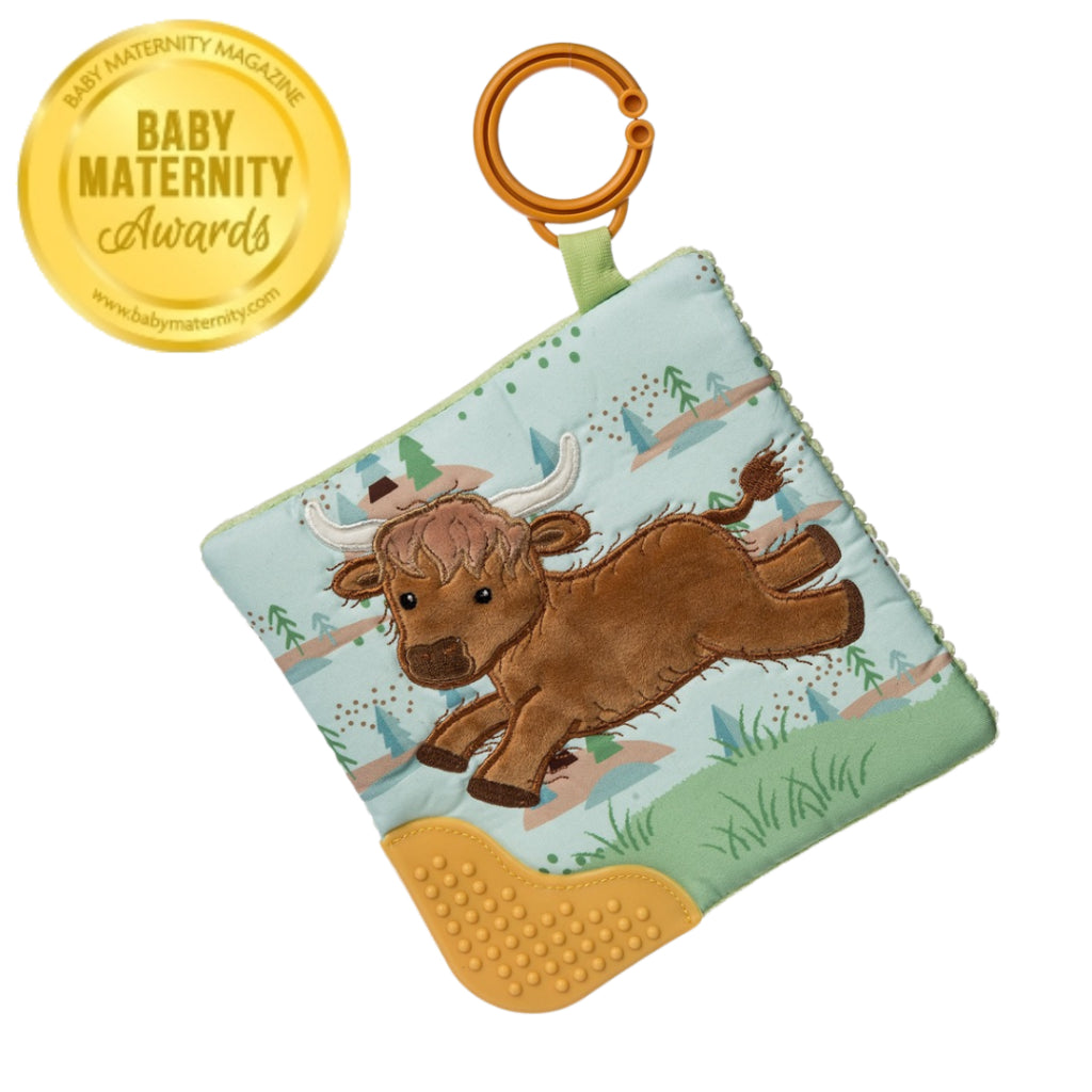 Hetty Highland Cow Crinkle Teether - NEW!