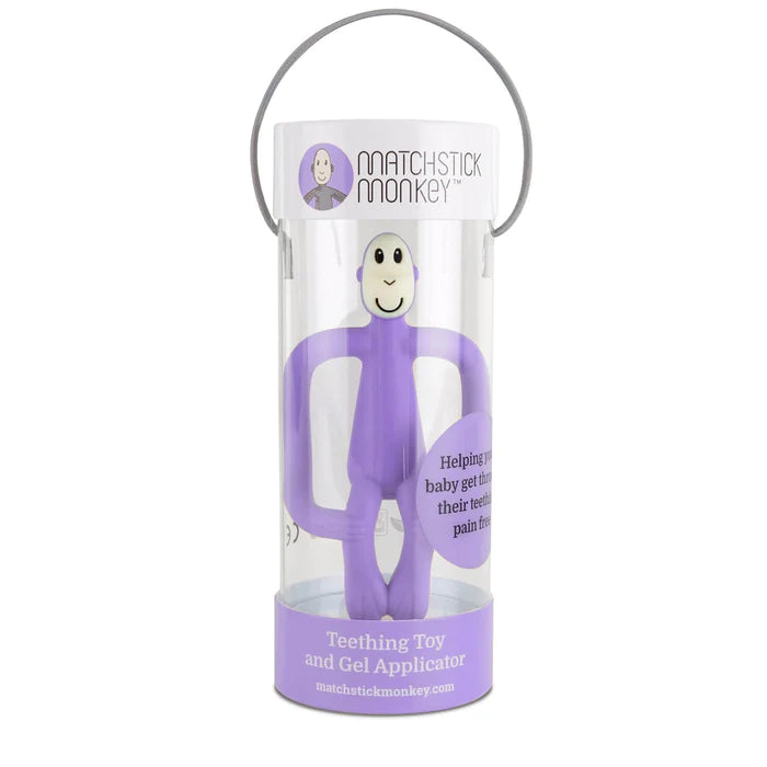 Matchstick Monkey Teething Toy - Lilac