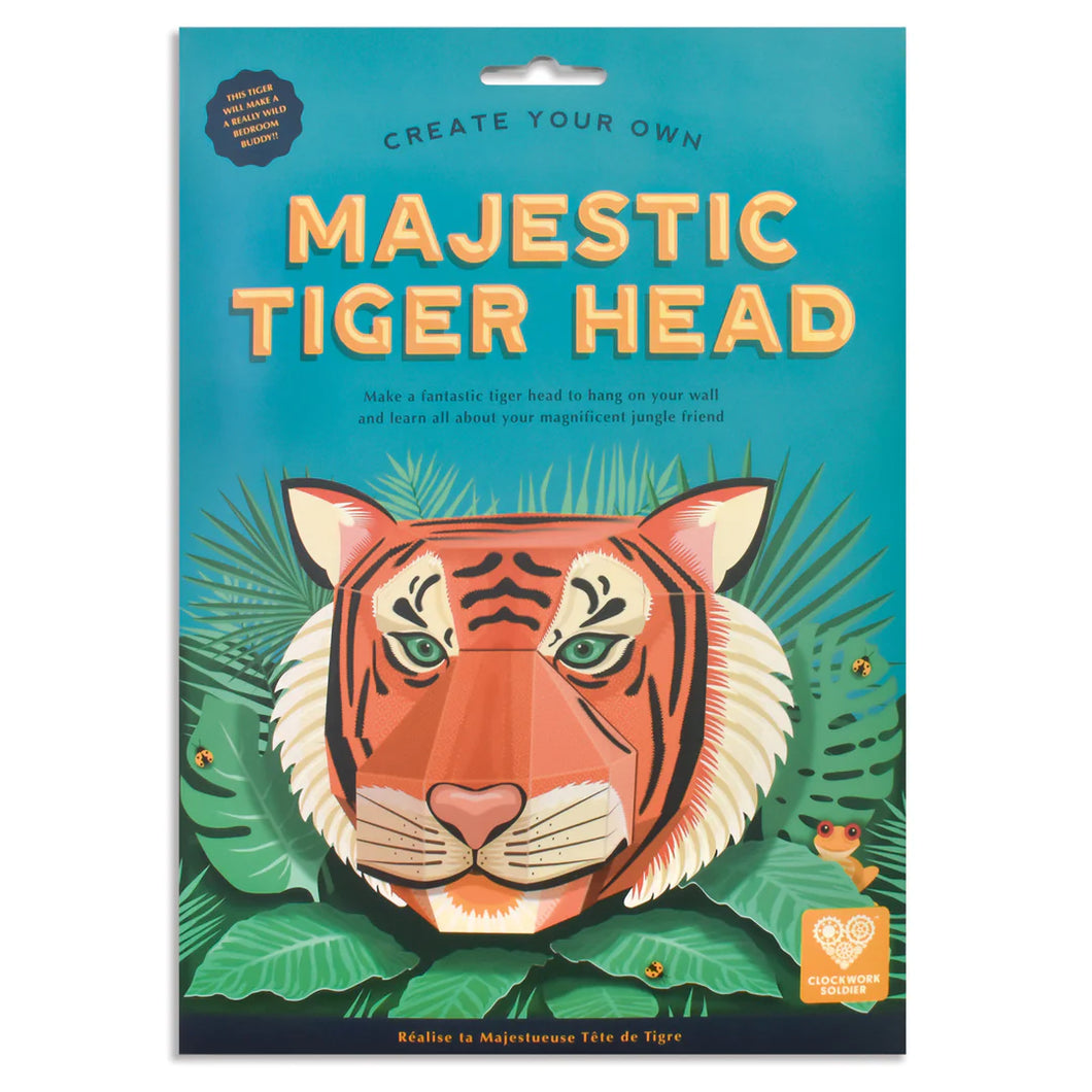 Available now - Create Your Own Majestic Tiger Head - NEW!