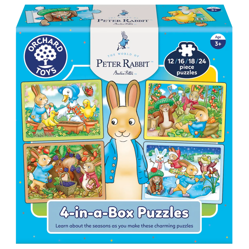 Peter Rabbit 4 in a Box Puzzles - NEW!