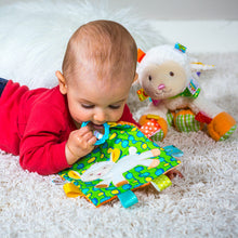 Load image into Gallery viewer, Taggies Sherbet Lamb Crinkle Teether - BEST SELLER
