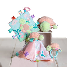 Load image into Gallery viewer, Taggies Tippy Turtle Comfort Blanket - NEW!
