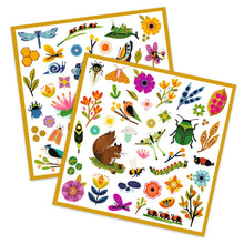 Load image into Gallery viewer, Djeco 160 Stickers- Garden
