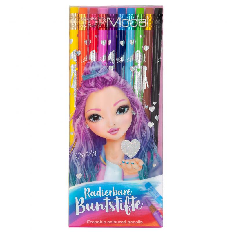 TOPModel Coloured Erasable Coloured Pencil Set - BEST SELLER