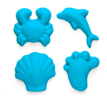 Load image into Gallery viewer, Scrunch Footprint Sand Moulds Set - Blue Sky
