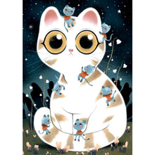 Load image into Gallery viewer, Djeco Wizzy&#39;Puzzle - Cuddly Cats - NEW!
