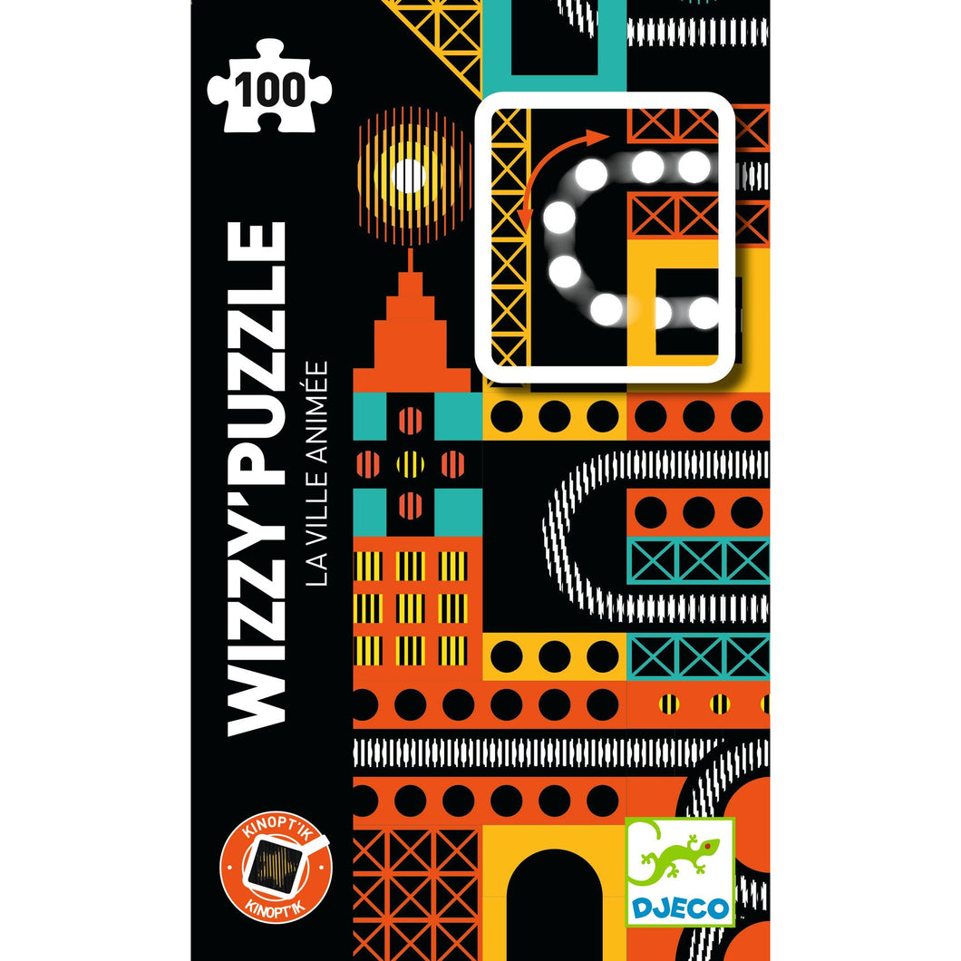 Djeco Wizzy'Puzzle - The Bustling City - NEW!
