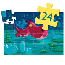 Load image into Gallery viewer, Djeco Puzzle - Edmond the Dragon - 24 Piece
