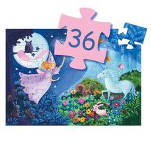 Load image into Gallery viewer, Djeco Puzzle - Fairy And The Unicorn - 36 Piece
