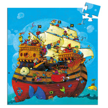 Load image into Gallery viewer, Djeco Puzzle - Barbarossa’s Pirate Ship 54 Piece
