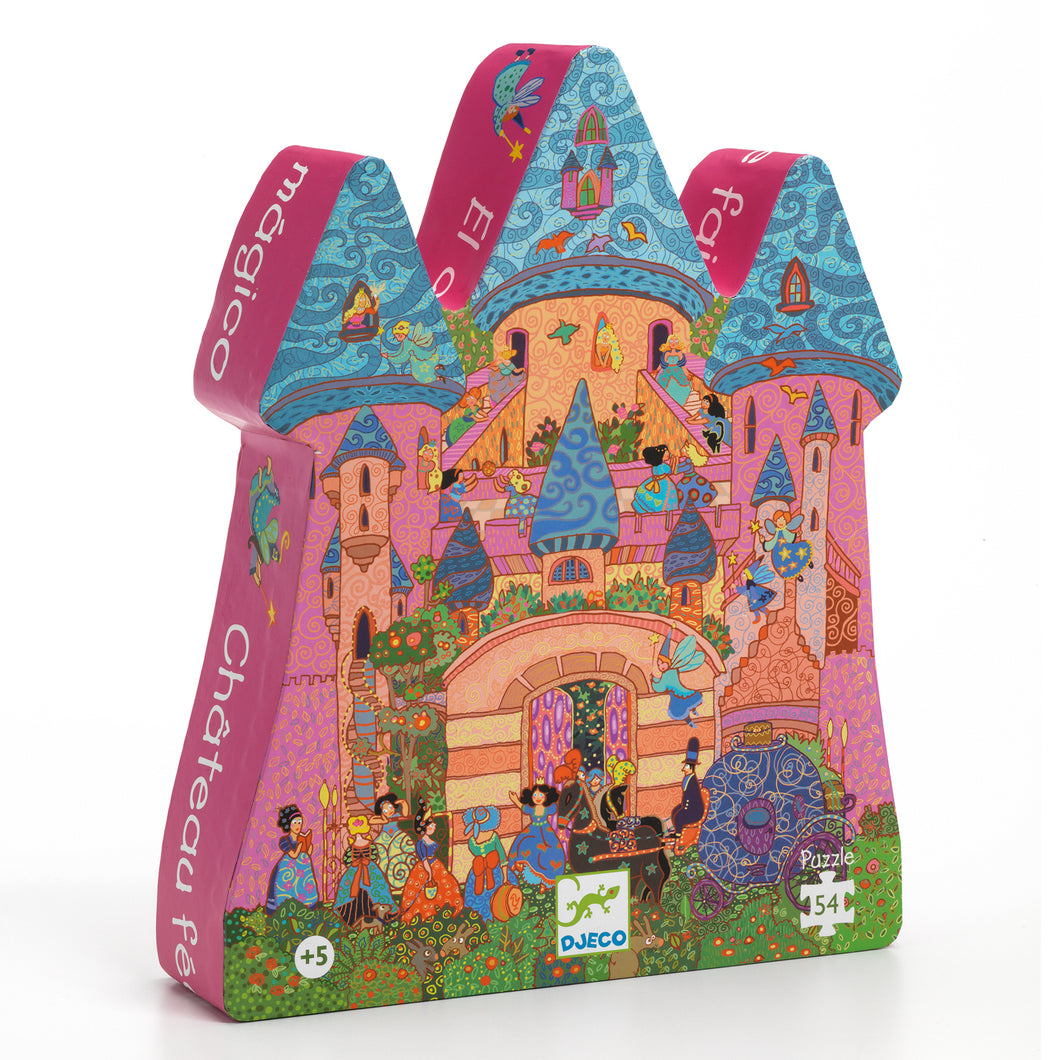 Djeco Puzzle - The Fairy Castle - 54 Piece
