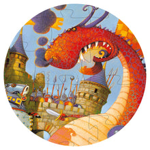 Load image into Gallery viewer, Djeco Puzzle - Vaillant &amp; The Dragon - 54 Piece
