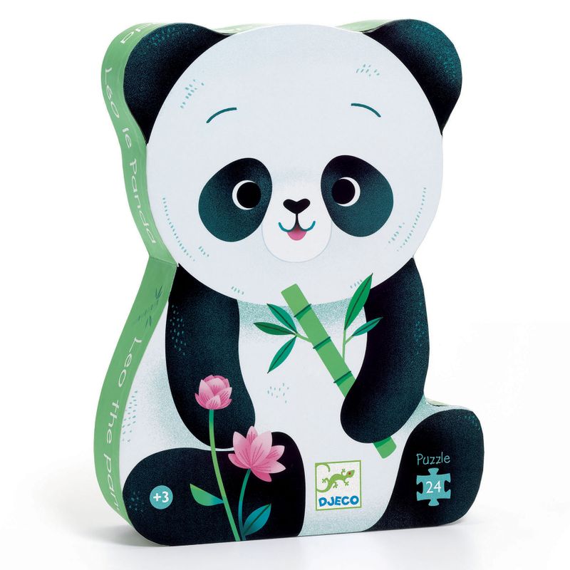 Djeco Puzzle - Leo the Panda - 24 Piece