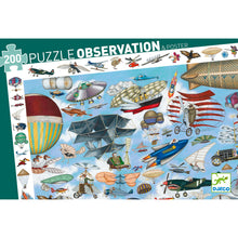 Load image into Gallery viewer, Djeco Observation Puzzle - Aero Club
