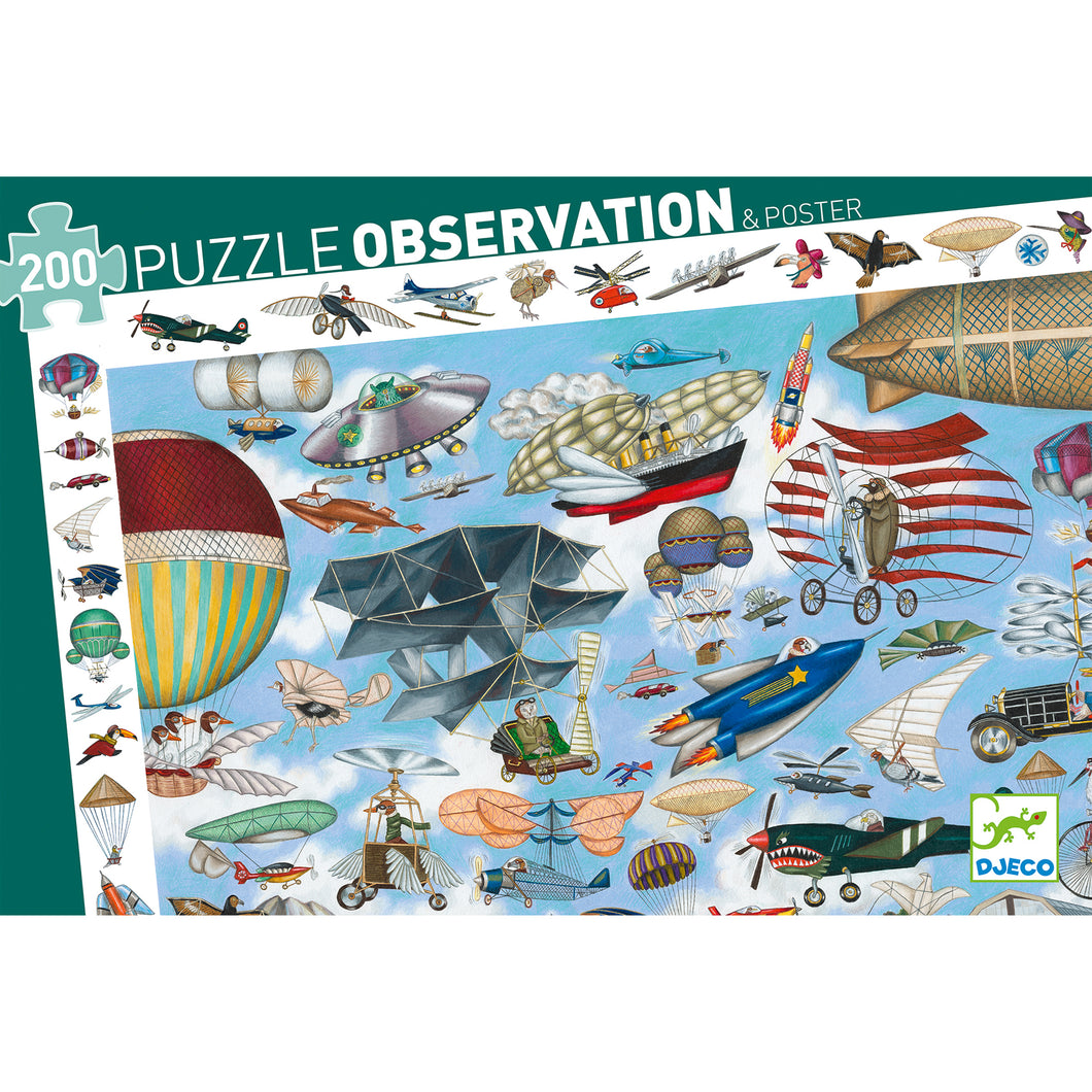 Djeco Observation Puzzle - Aero Club