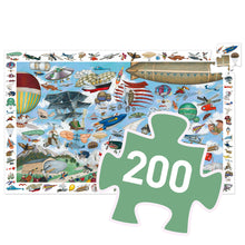 Load image into Gallery viewer, Djeco Observation Puzzle - Aero Club

