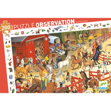 Load image into Gallery viewer, Djeco Observation Puzzle - Horse Riding
