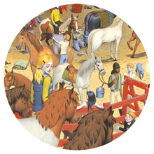 Load image into Gallery viewer, Djeco Observation Puzzle - Horse Riding
