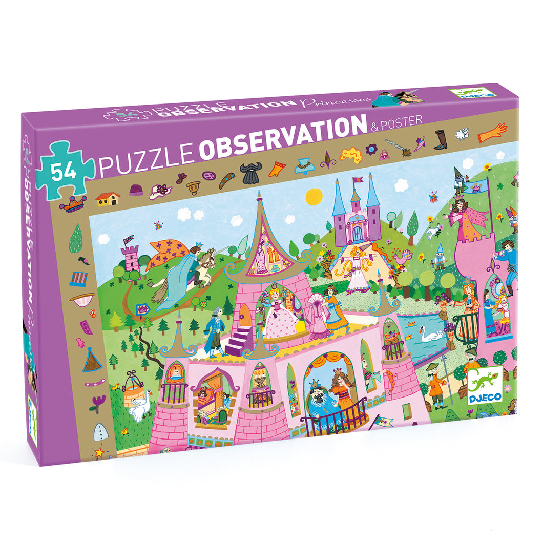 Djeco Observation Puzzle Princesses