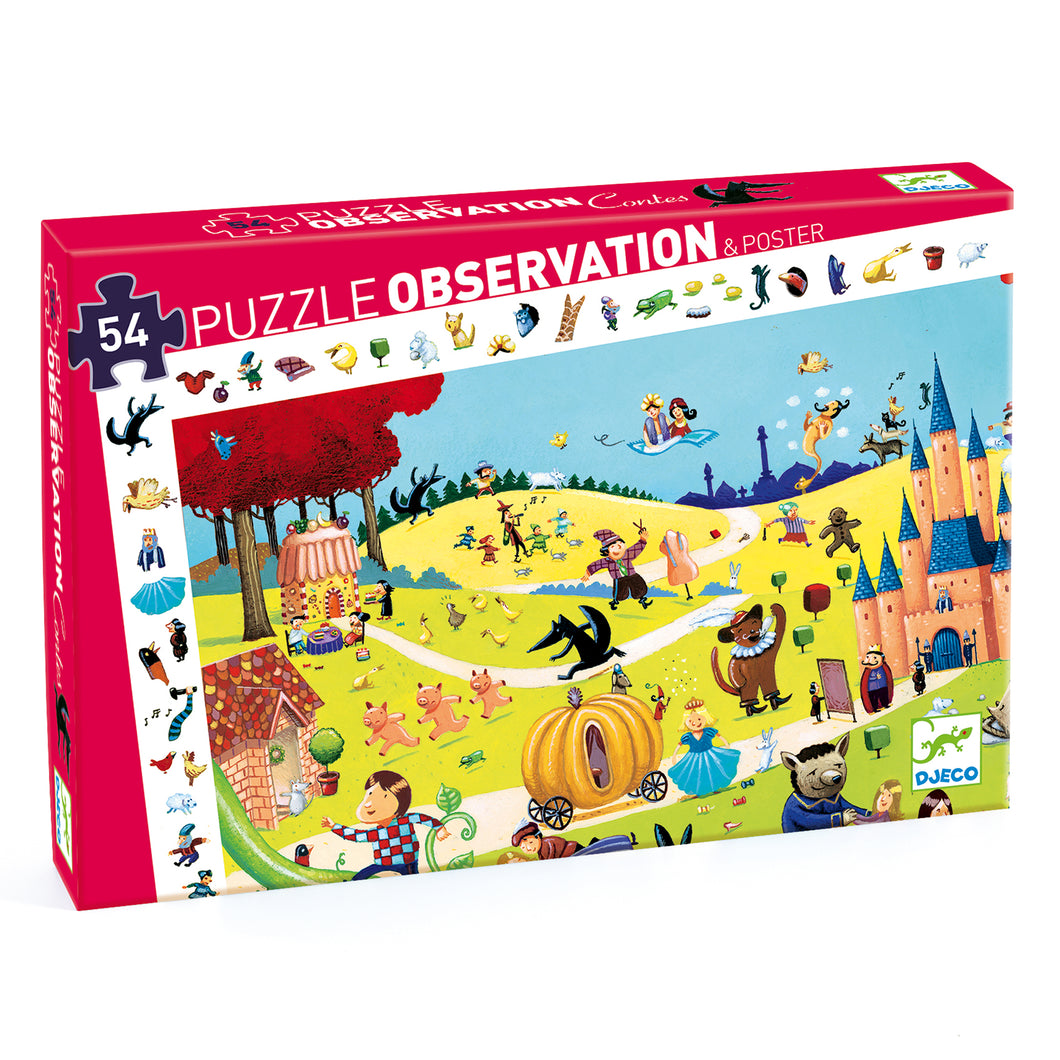 Djeco Observation Puzzle Tales