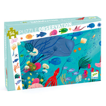 Load image into Gallery viewer, Djeco Observation Puzzle - Aquatic
