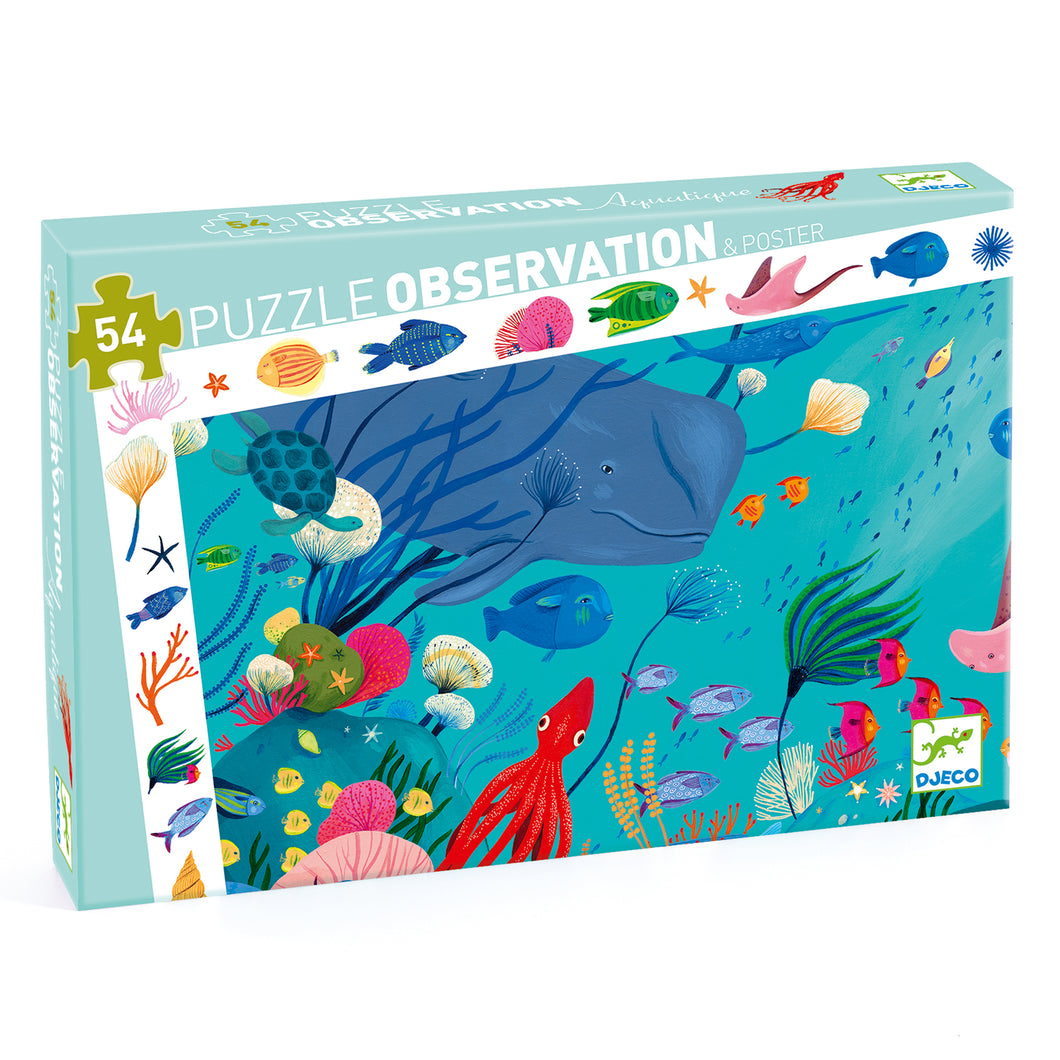 Djeco Observation Puzzle - Aquatic