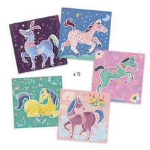 Load image into Gallery viewer, Djeco Stencils - Horses
